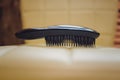 combs and round hair brushes Royalty Free Stock Photo