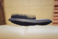 combs and round hair brushes Royalty Free Stock Photo