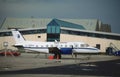 Comed Embraer EMB110-P1 Bandeirante CN 110198 . Taken on June 4, 2000 Royalty Free Stock Photo