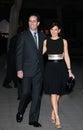 Jerry Seinfeld and Jessica Seinfeld at Vanity Fair Party for 2008 Tribeca Film Festival