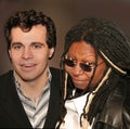 Mario Cantone & Whoopi Goldberg at Meet the Nominees Press Reception for 2005 Tony Awards in NYC Royalty Free Stock Photo