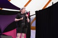 Comedian Jodie Mitchell performing at Latitude Festival 2023