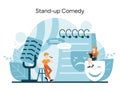 Comedians capturing the crowd with wit and stories