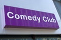 Comedy Club Sign Royalty Free Stock Photo