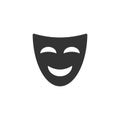 Comedy mask icon