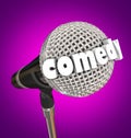 Comedy Stand Up Comic Performer Microphone