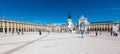 Comerce Square in Lisbon Royalty Free Stock Photo