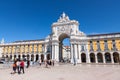 Comerce Square in Lisbon Royalty Free Stock Photo