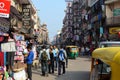 Comercial Street view in Delhi Royalty Free Stock Photo