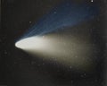 Comet Hale-Bopp in 1997 Royalty Free Stock Photo