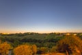 The comet Neowise in the Chianti hills of Tuscany, Italy