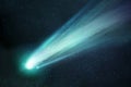 Comet Neowise Close Up Passing The Sun Royalty Free Stock Photo