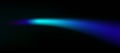 Comet shooting effect or glowing asteroids on night sky. Blue luminous object. Beautiful light flash. Abstract Glowing Royalty Free Stock Photo