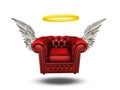 Comfort Chair with Halo Wings