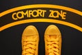 Comfort zone concept Royalty Free Stock Photo