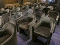 Comfortable armchairs on Alaska cruise