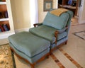 Comfortable Chair and Ottoman