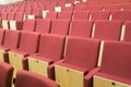 Comfortable chairs in modern audience hall