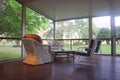 Comfortable seating on a Queensland veranda