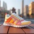 Comfortable and cool summer running shoes Royalty Free Stock Photo