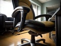 Comfortable ergonomic office chair highquality photo