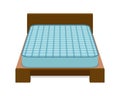 Comfortable mattress for sleeping on the bed