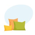 Comfortable pillow illustration