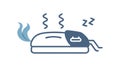 Comfortable Sleeping Mask with Zzz Icon Vector, vector design Generative AI Royalty Free Stock Photo