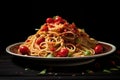 Comforting Spaghetti Bolognese. Generate AI