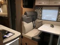 Comfy interior detail of modern german camper van Knaus Van Wave 640 MEG Royalty Free Stock Photo