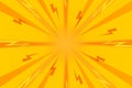 Colourful comic book style explosion vector effect background