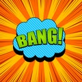 Comic Bang wording template