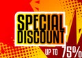 Comic book discount sale social media post design.