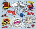 Comic book elements Royalty Free Stock Photo
