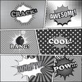 Comic book funny background Royalty Free Stock Photo