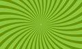 Comic book pop art star burst green background