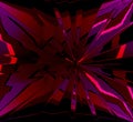 Comic book purple red background in abstract broken line Royalty Free Stock Photo