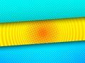 Comic bright horizontal banners Royalty Free Stock Photo
