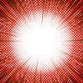 Comic bright red explosive background Royalty Free Stock Photo