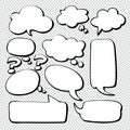 Comic Bubble Speech Balloons Speech Cartoon Speech Vector illustrator 64