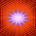 Comic burst geometric concept Royalty Free Stock Photo