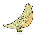 comic cartoon common bird