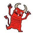 comic cartoon demon