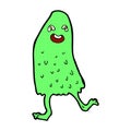 comic cartoon funny slime monster