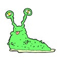 comic cartoon gross slug