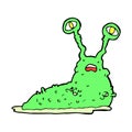 comic cartoon gross slug