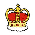 comic cartoon royal crown