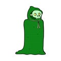 comic cartoon spooky halloween costume Royalty Free Stock Photo