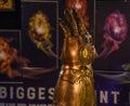 Infinity gauntlet, Thanos, Avengers, Endgame, Comic Con Royalty Free Stock Photo