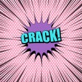 Comic Crack wording template